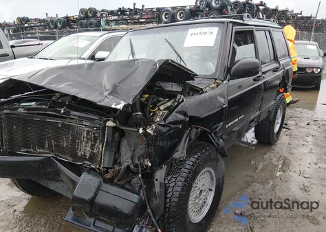 2000 Jeep Cherokee Sport z USA, uszkodzony, nr VIN 1J4FF48S1YL272745